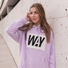 Load image into Gallery viewer, Premium Lightweight Lavender WAY Patch Hoodie