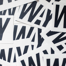 Load image into Gallery viewer, WAY DECAL STICKER