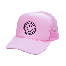 Load image into Gallery viewer, SMILEY TRUCKER HAT - PINK
